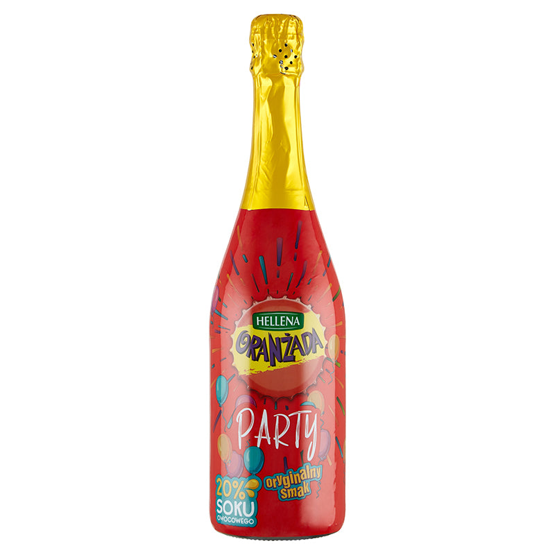HELLENA NAPOJ 750ML ORANZADA PARTY 20% SOKU GAZ SZKLO