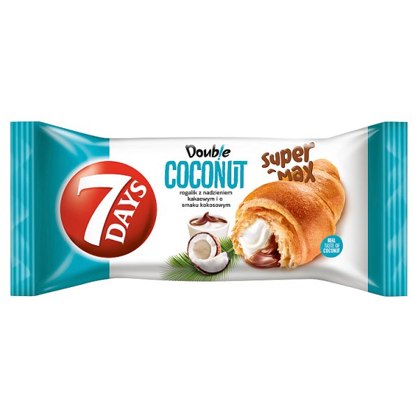 7 DAYS DOUBLE MAX ROGALIK KAKAO-KOKOS 110G