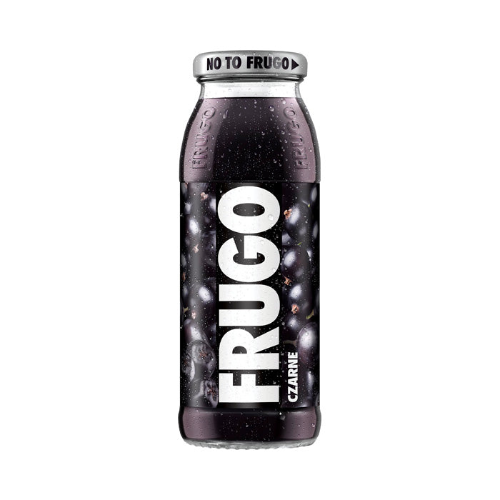 FRUGO NAPOJ 300ML SZKLO CZARNE