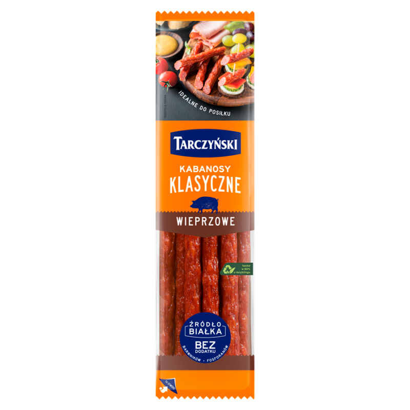 TARCZYŃSKI KABANOS KLASYCZNY WIEPRZOWY 300G