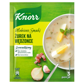 KNORR ZUPA W PROSZKU DOMOWE SMAKI ZUREK NA WEDZONCE 39G
