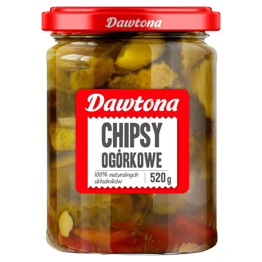OGORKI CHIPSY DAWTONA 500g