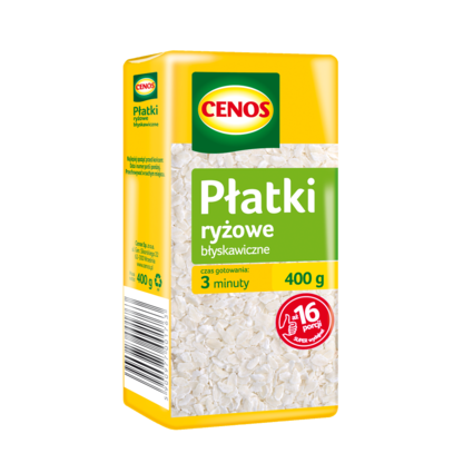 CENOS PŁATKI RYŻOWE 400G