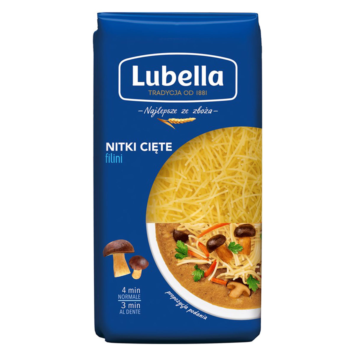 LUBELLA MAKARON 400G NITKA CIETA