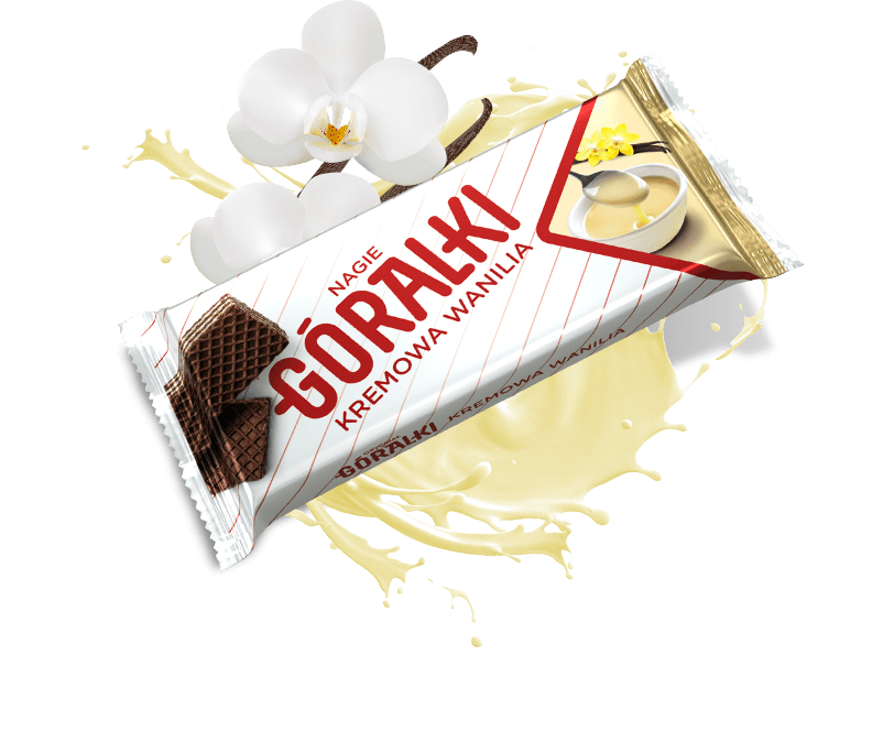 IDC POLONIA WAFLE GORALKI NAGIE SMAK WANILII 42G