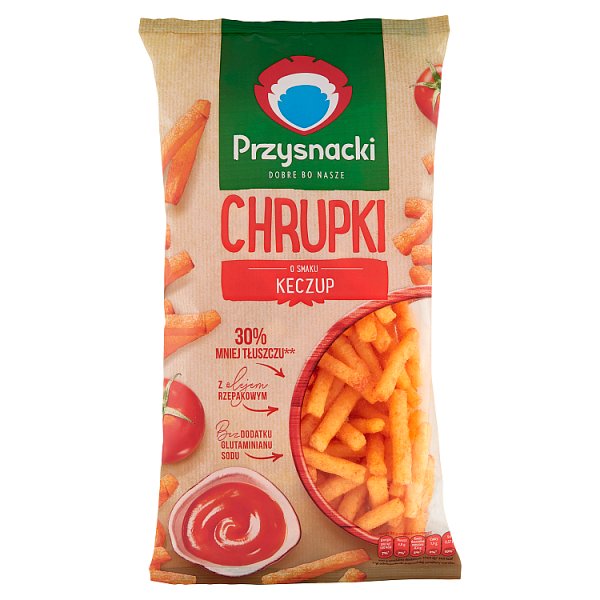 PRZYSNACKI CHRUPKI KECHUPOWE 120G