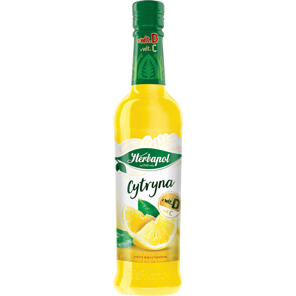 HERBAPOL SYROP OWOCOWA SPIŻARNIA CYTRYNA 420ML