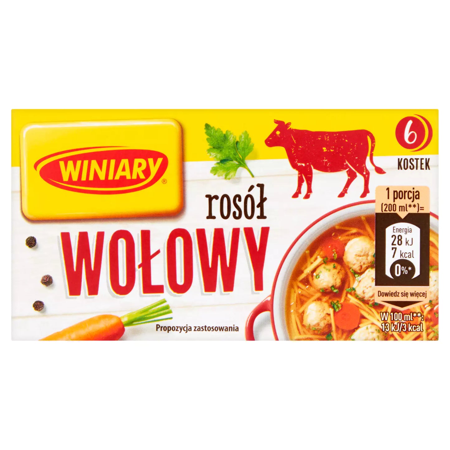 WINIARY BULION 60G KOSTKA ROSOL WOŁOWY
