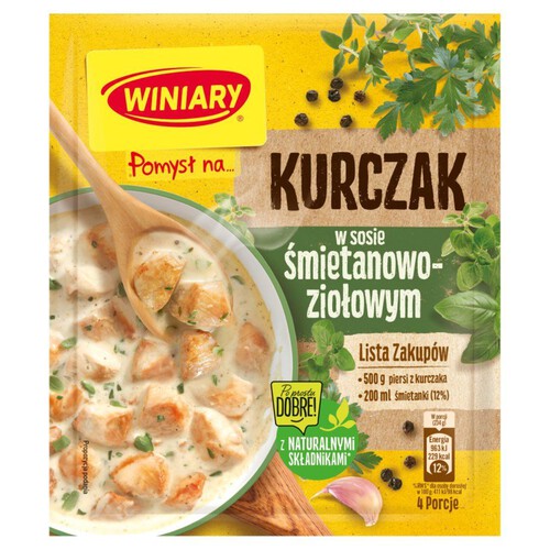 WINIARY MIESZANKA W PROSZKU FIX 30G POMYSL NA KURCZAKA W SOSIE SMIET-ZIOL