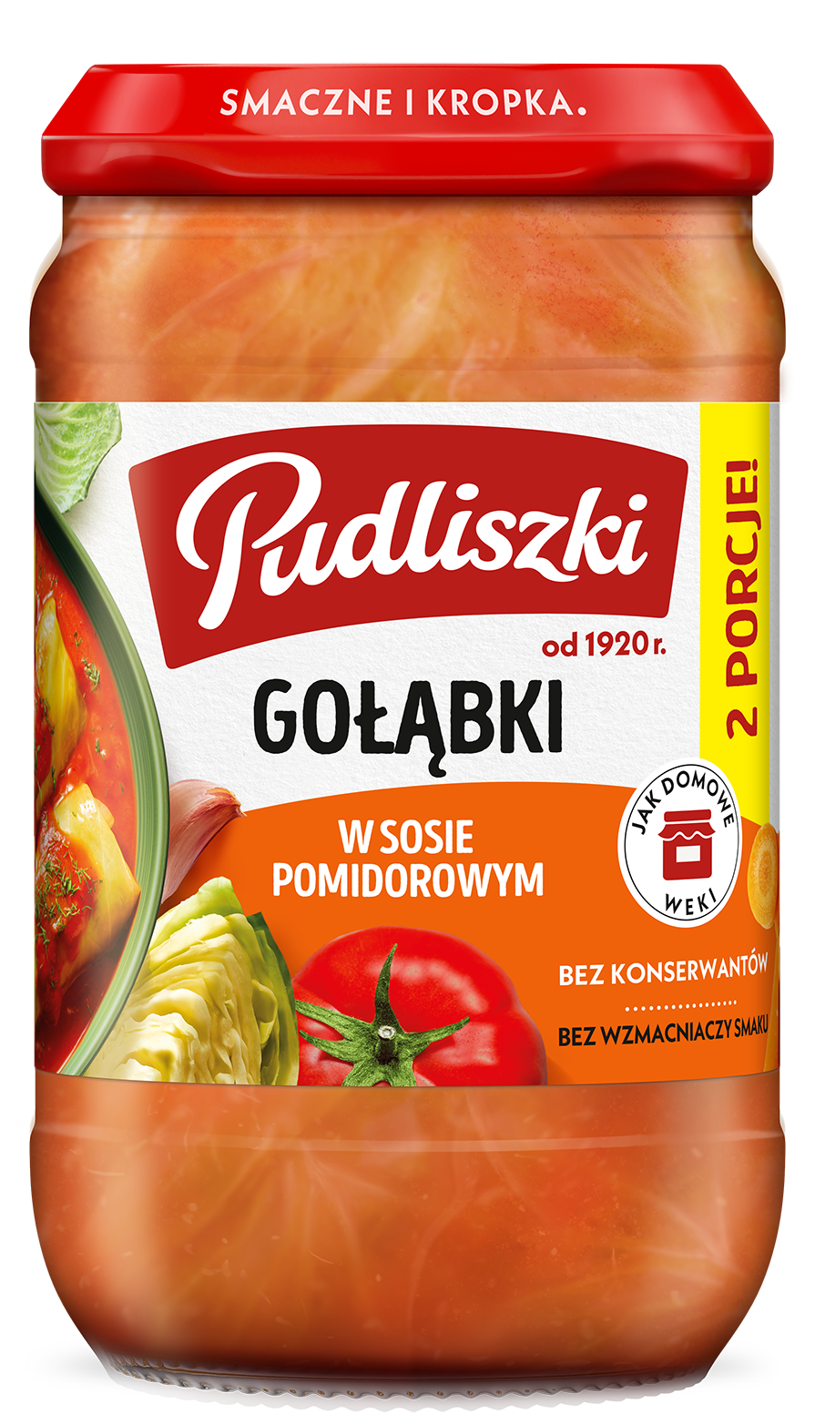 PUDLISZKI GOŁĄBKI W SOSIE POMID. 600G
