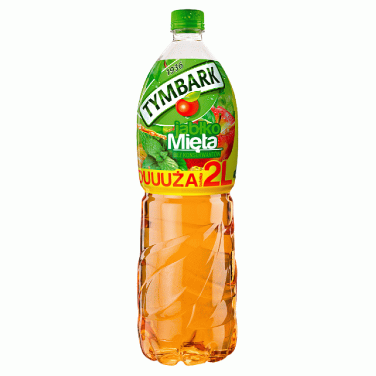 TYMBARK NAPOJ ASEPTIC 2L JABLKO-MIETA NGAZ PET