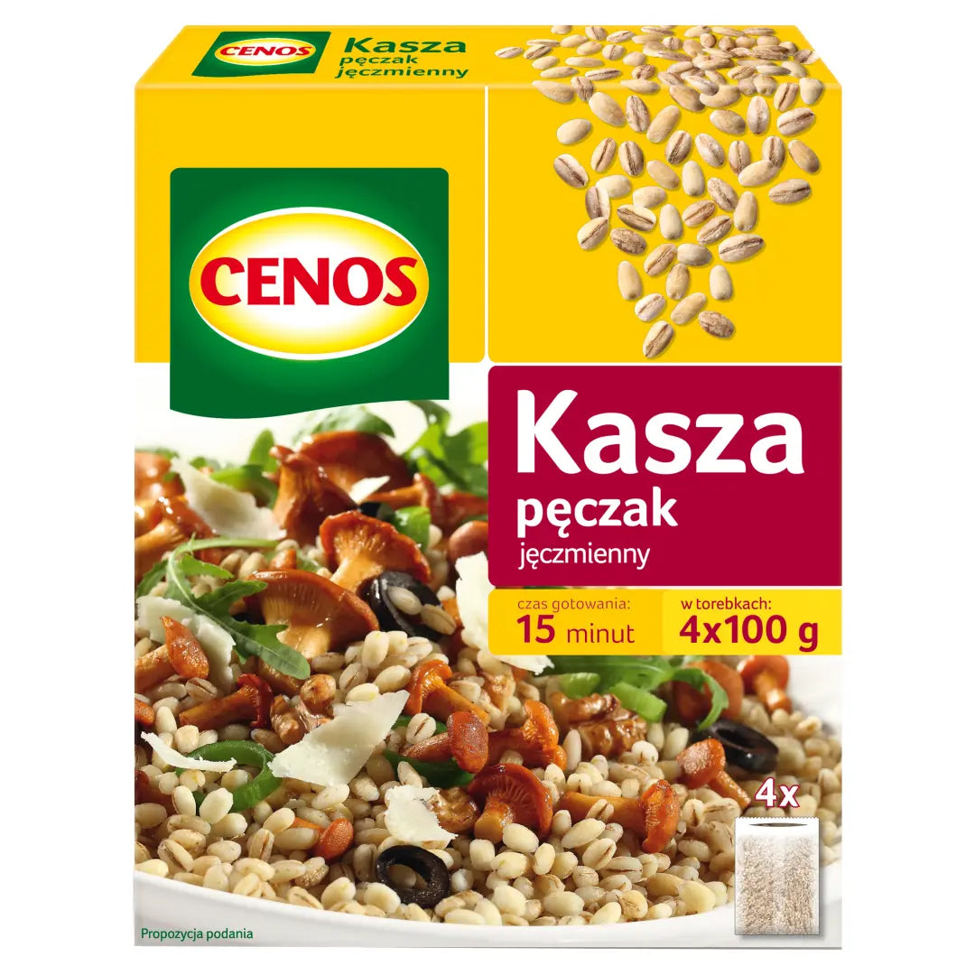 CENOS KASZA JĘCZMIENNA PĘCZAK 4*100G
