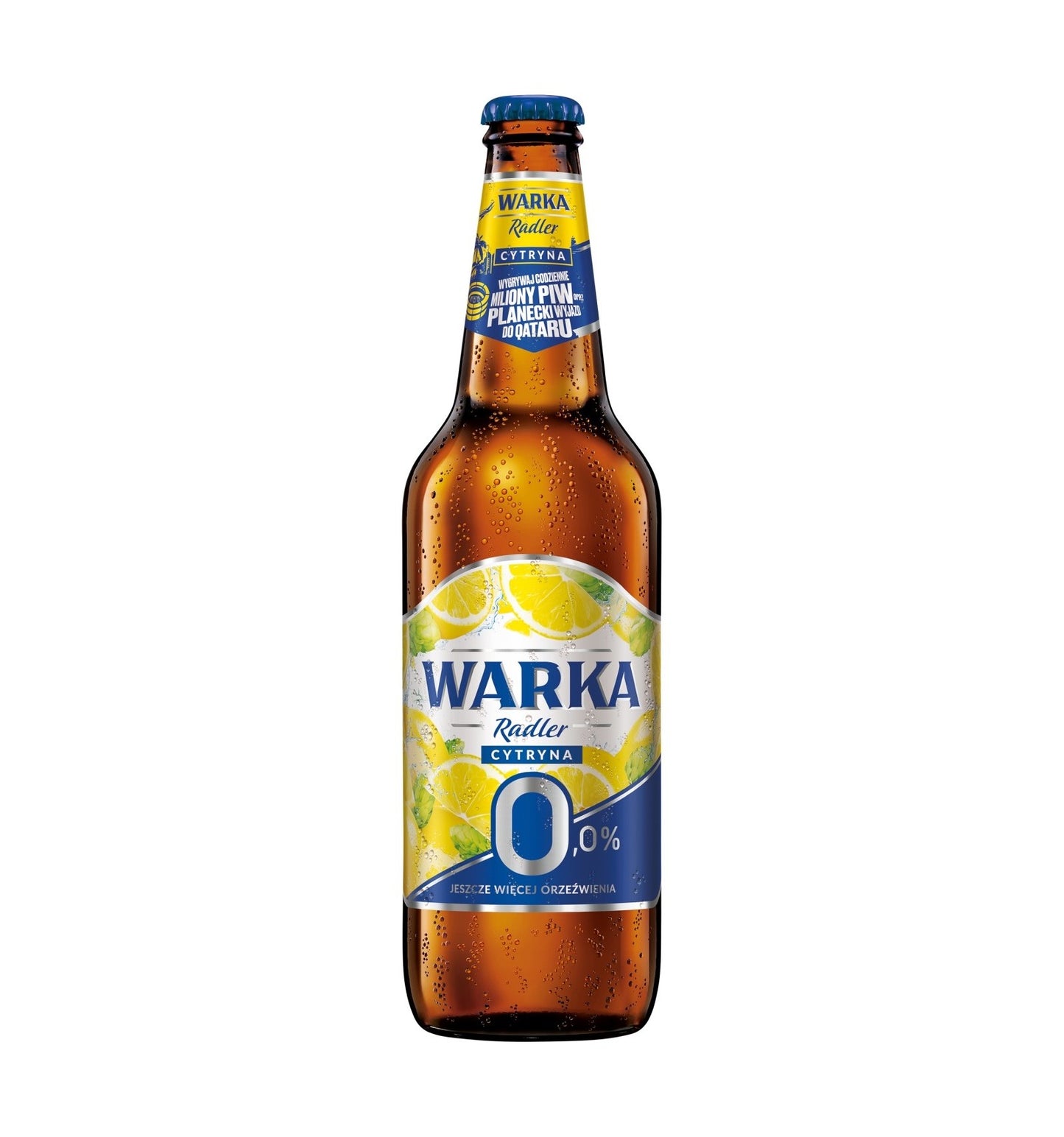 PIWO WARKA RADLER CYTR.ZERO 0% 20% SOKU BUT.ZWR.500ML