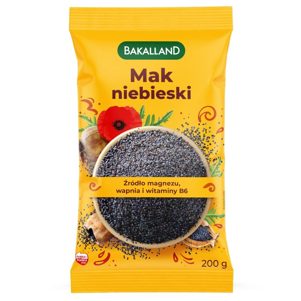 BAKALLAND MAK NIEBIESKI 200G