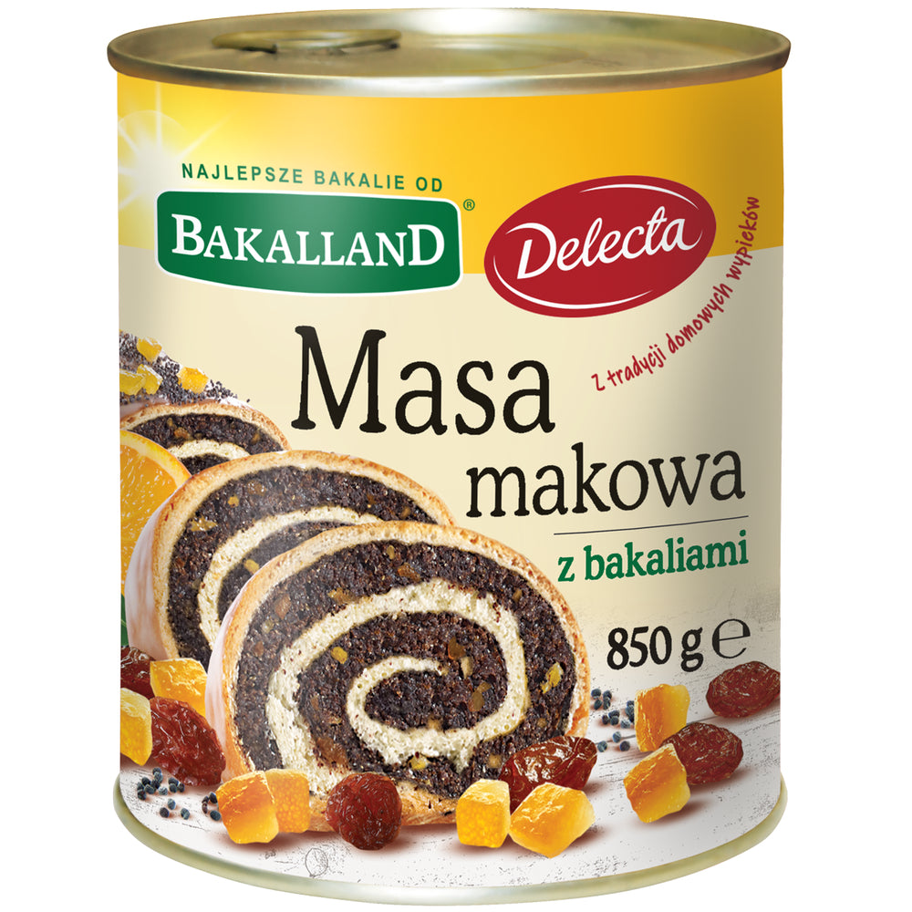 BAKALLAND MASA MAKOWA 850G