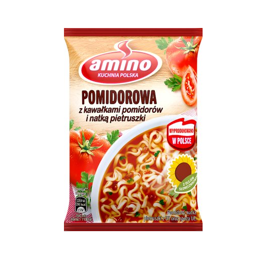 AMINO ZUPA INSTANT 61G NUDLE POMIDOROWA