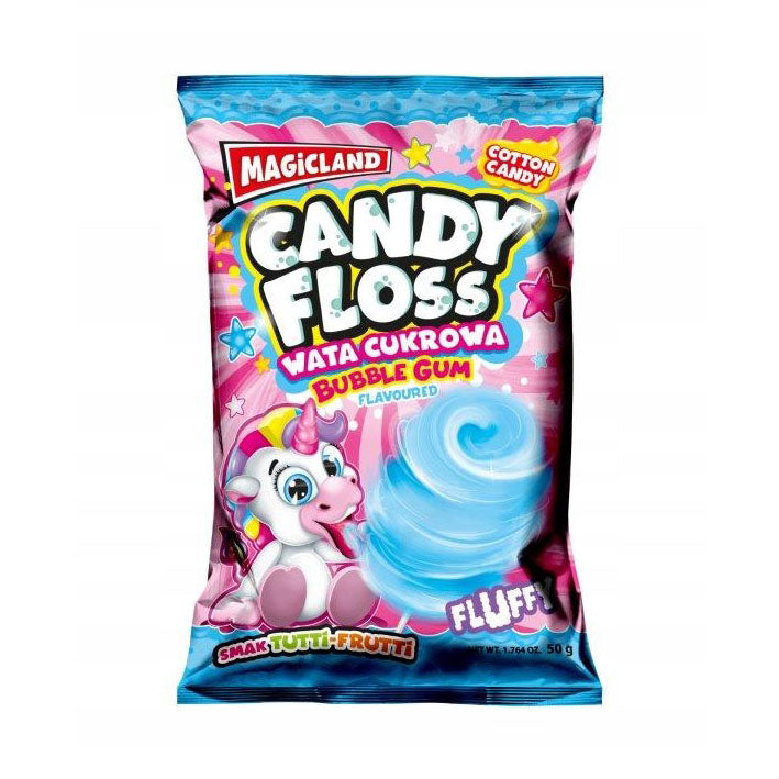 CANDY FLOSS WATA CUKROWA CANDY FLOSS DINO/UNICORN 50G