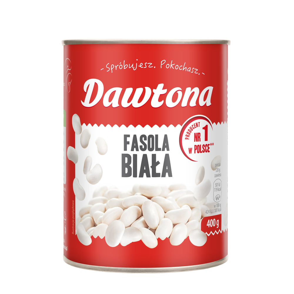 FASOLA BIAŁA DAWTONA 400g
