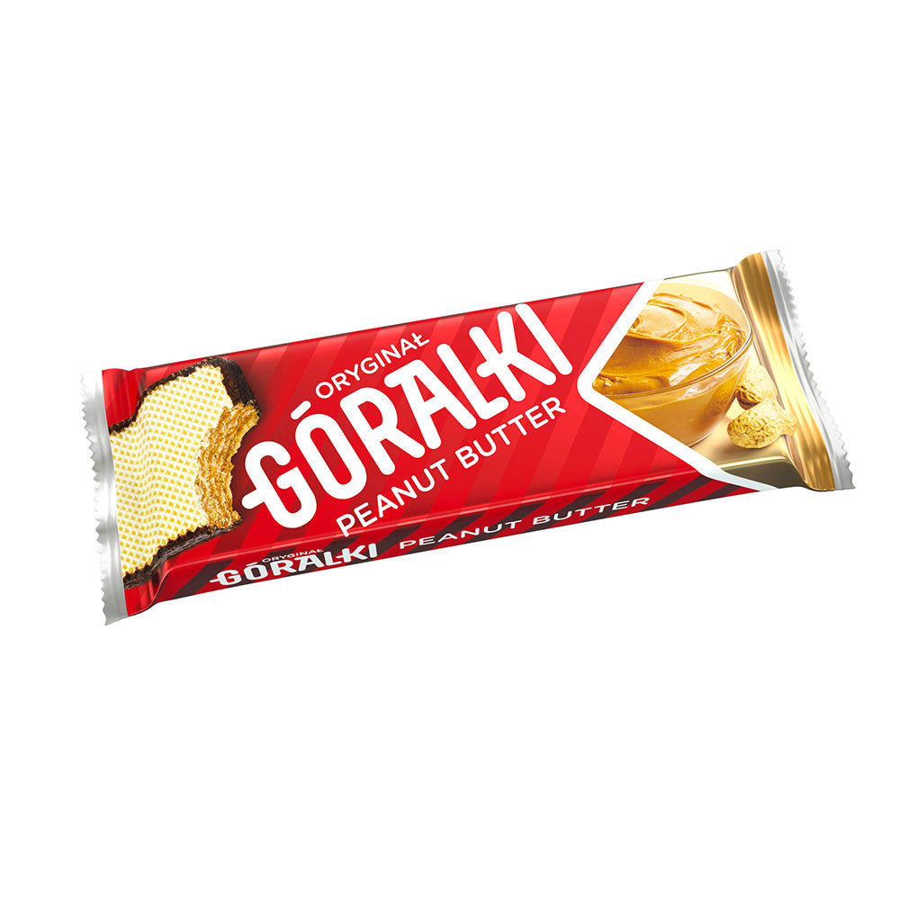 IDC POLONIA WAFLE GORALKI PEANUT BUTTER 45G