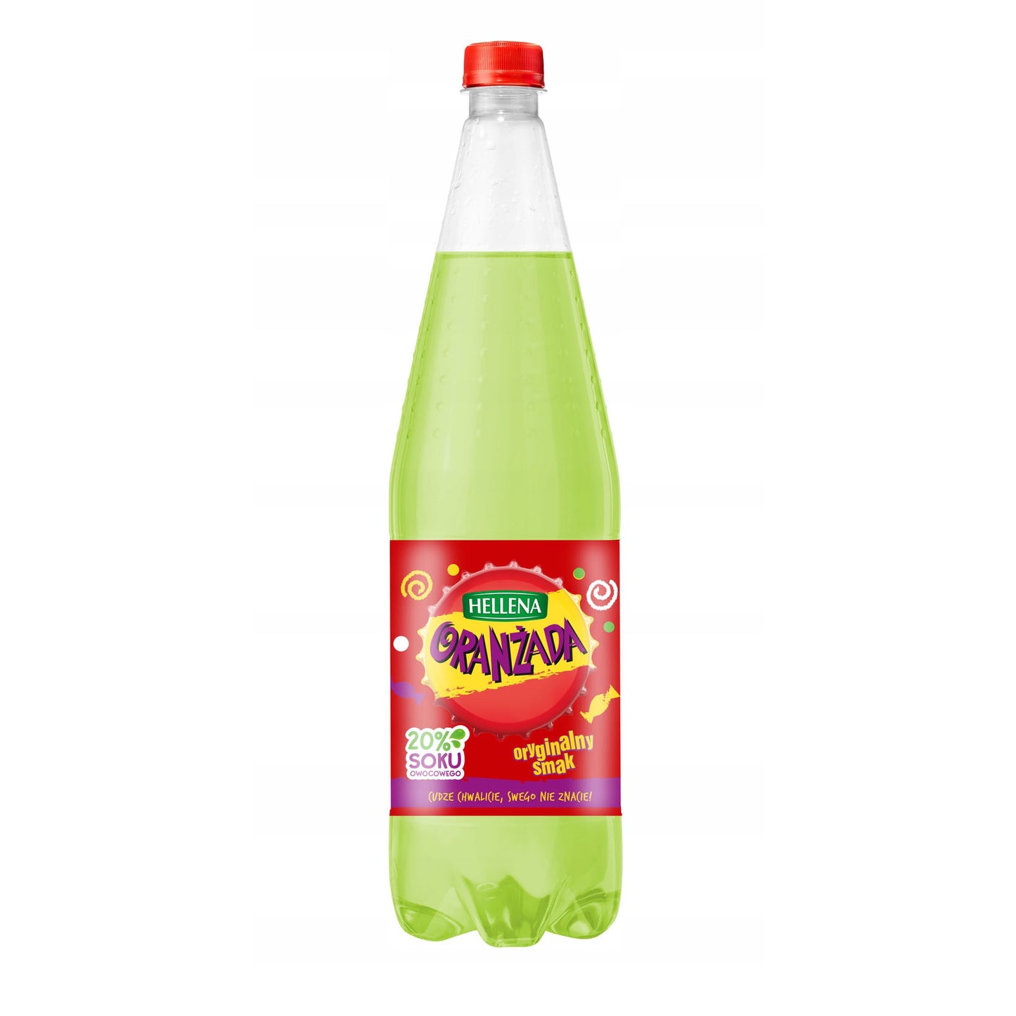 HELLENA ORANŻADA ZIELONA 20% SOKU 1,25L