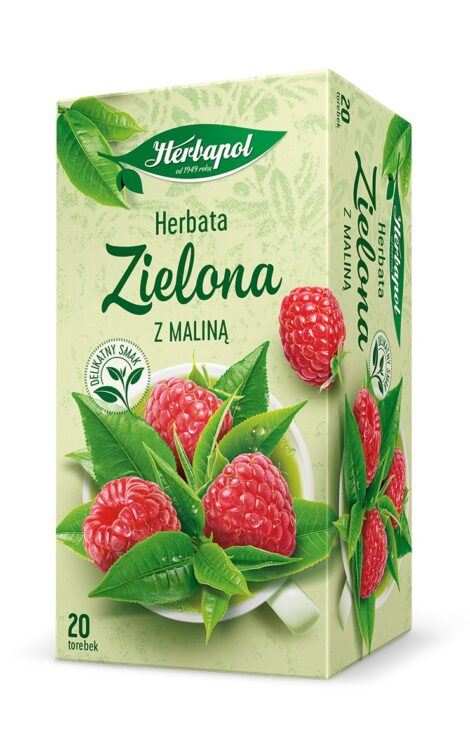 HERBAPOL HERBATA EX.ZIELONA MALINA