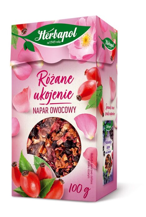 HERBAPOL HERBATA SUSZ 100G ROZANE UKOJENIE