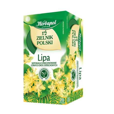 HERBAPOL HERBATA ZIOLOWA 20*1,2G ZIELNIK LIPA