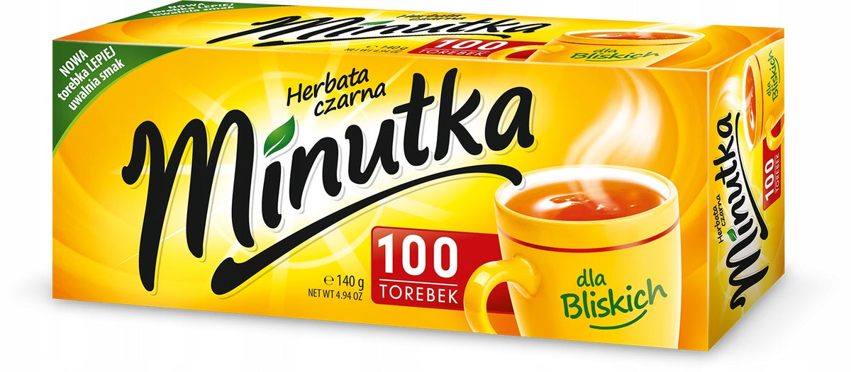 MOKATE MINUTKA HERBATA CZARNA 100*1,4G