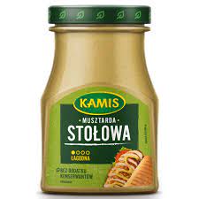 KAMIS MUSZTARDA STOŁOWA ŁAGODNA 185G