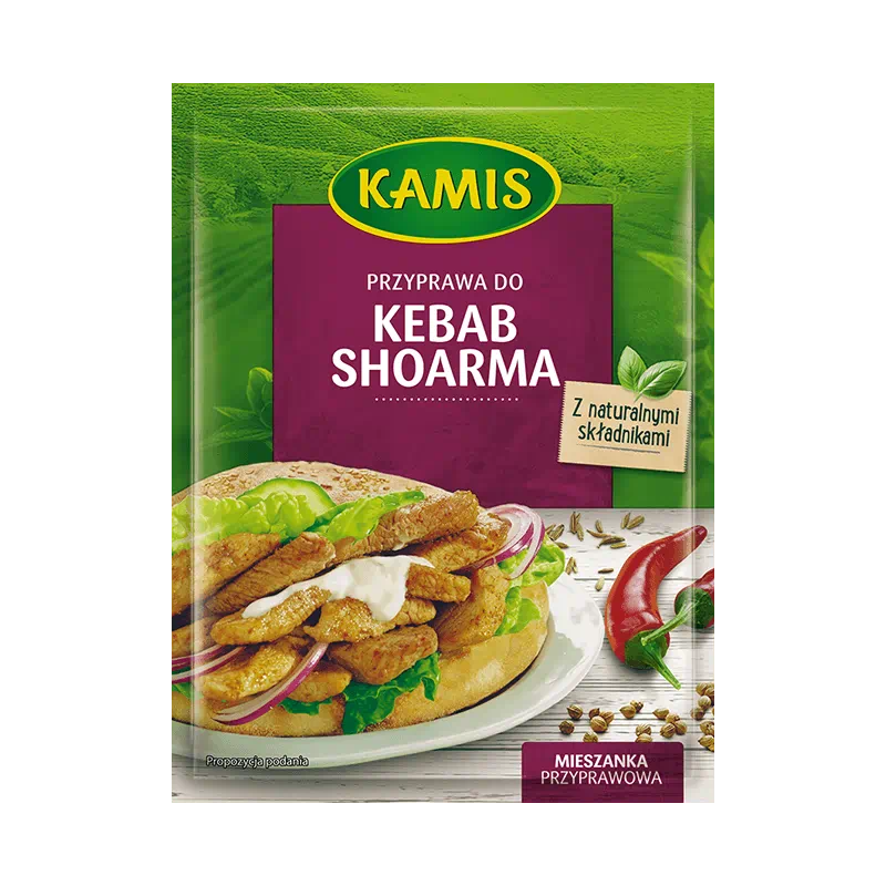 KAMIS PRZYPRAWA 20G DO KEBAB SHOARMA