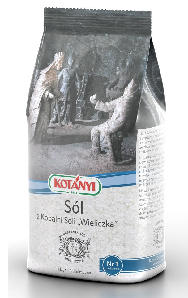 KOTANYI SÓL Z KOPALNI SOLI WIELICZKA 1KG