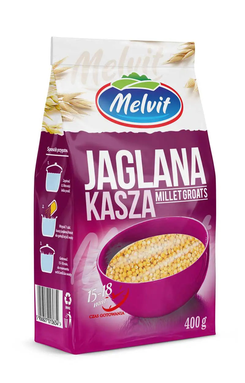 MELVIT KASZA JAGLANA 400G STABILO