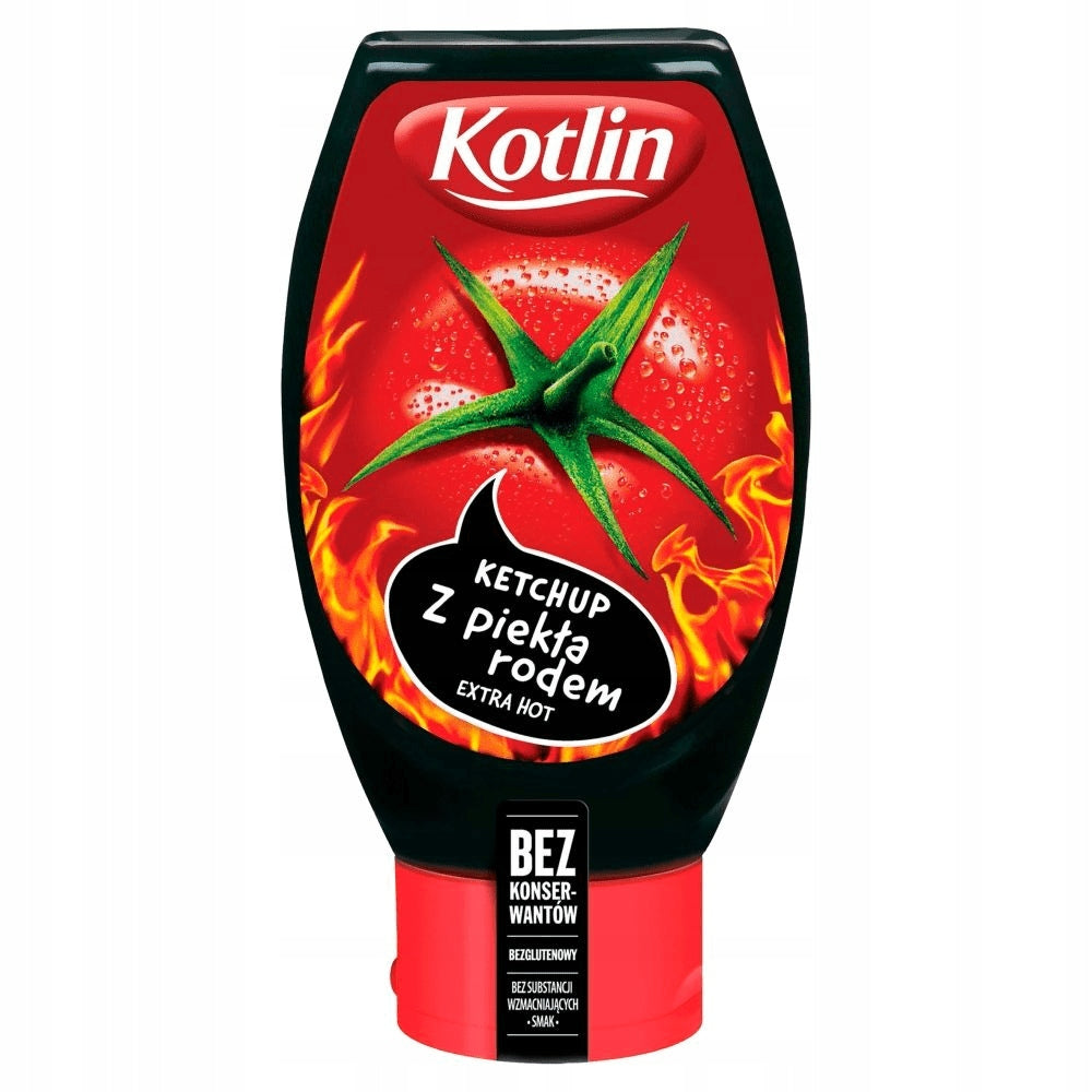 KOTLIN KETCHUP Z PIEKLA RODEM 450G BUT PLAST