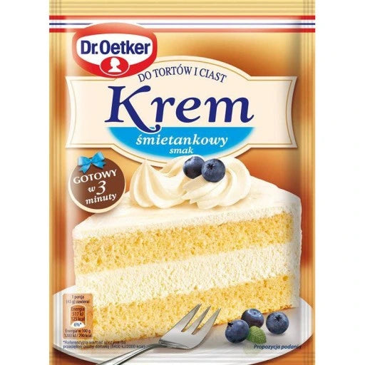 KREM DO TORTÓW ŚMIETANKOWY DR.OETKER 120g