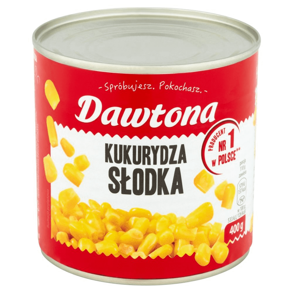 KUKURYDZA KONSERWOWA DAWTONA 400g