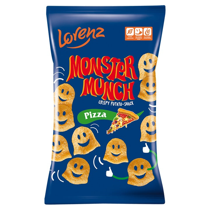 LORENZ CHRUPKI MONSTER MUNCH PIZZA 100G