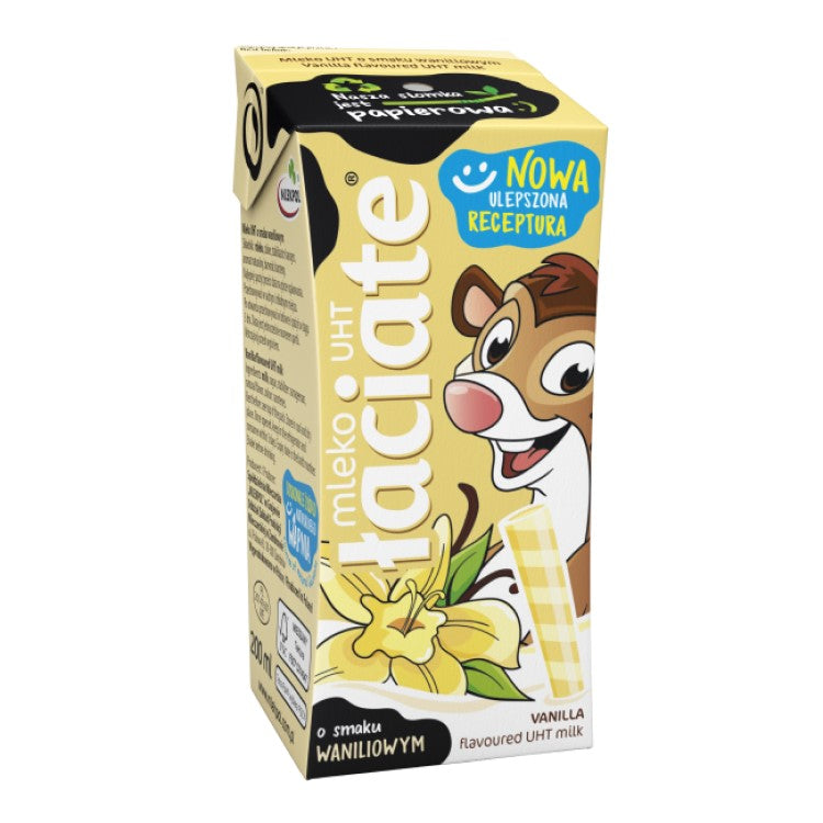 MLEKPOL MLEKO ŁACIATE 1.5% WANILIOWE 200G