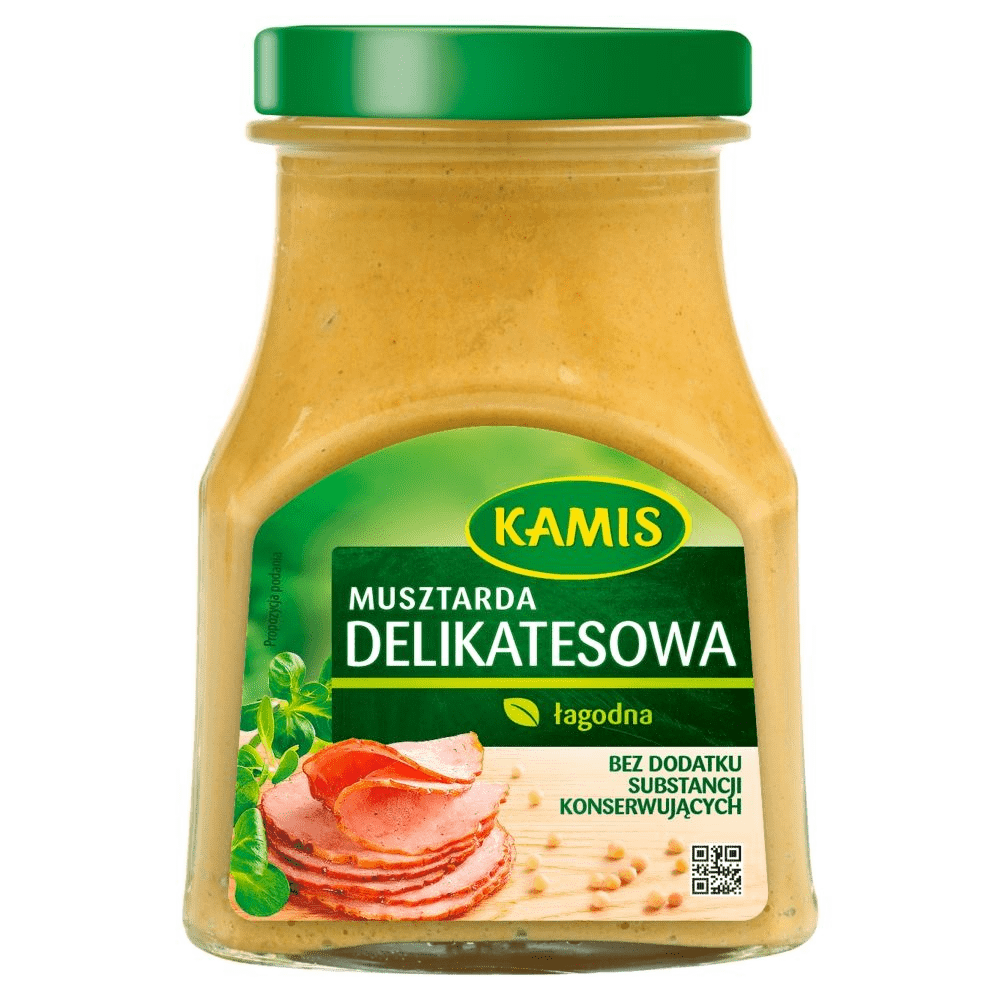 KAMIS MUSZTARDA DELIKATESOWA 185G