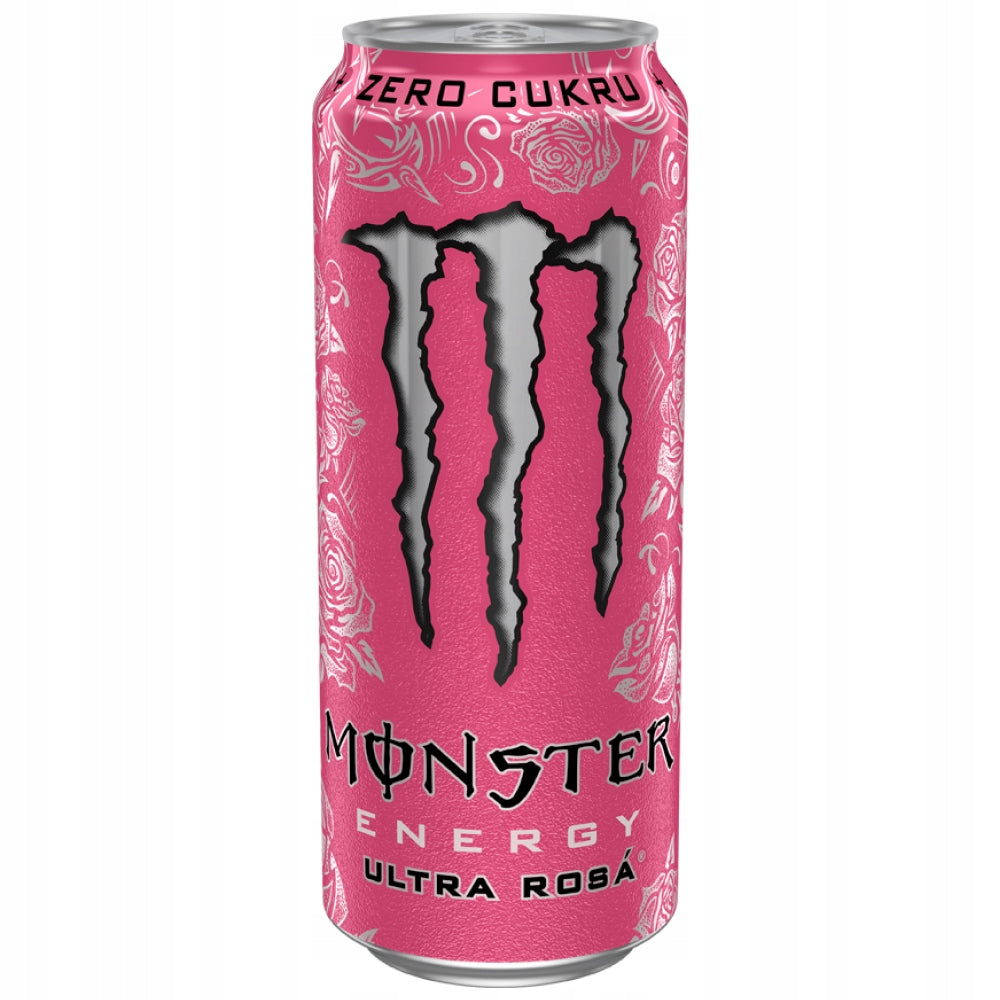 COCA-COLA MONSTER ENERGY ULTRA ROSA GAZOWANY NAPOJ ENERGETYCZNY 500 ML PUSZKA