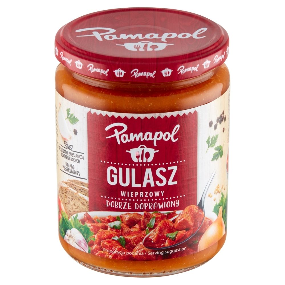 PAMAPOL GULASZ WIEPRZOWY 500G