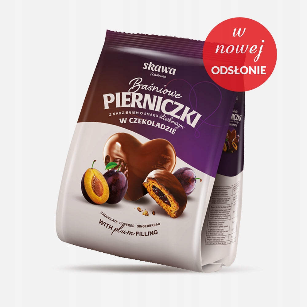 SKAWA PIERNIKI BASNIOWE SLIWKOWE W CZEK 150G