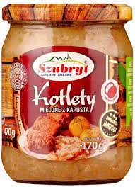 SZUBRYT KOTLETY MIELONE Z KAPUSTĄ 470G