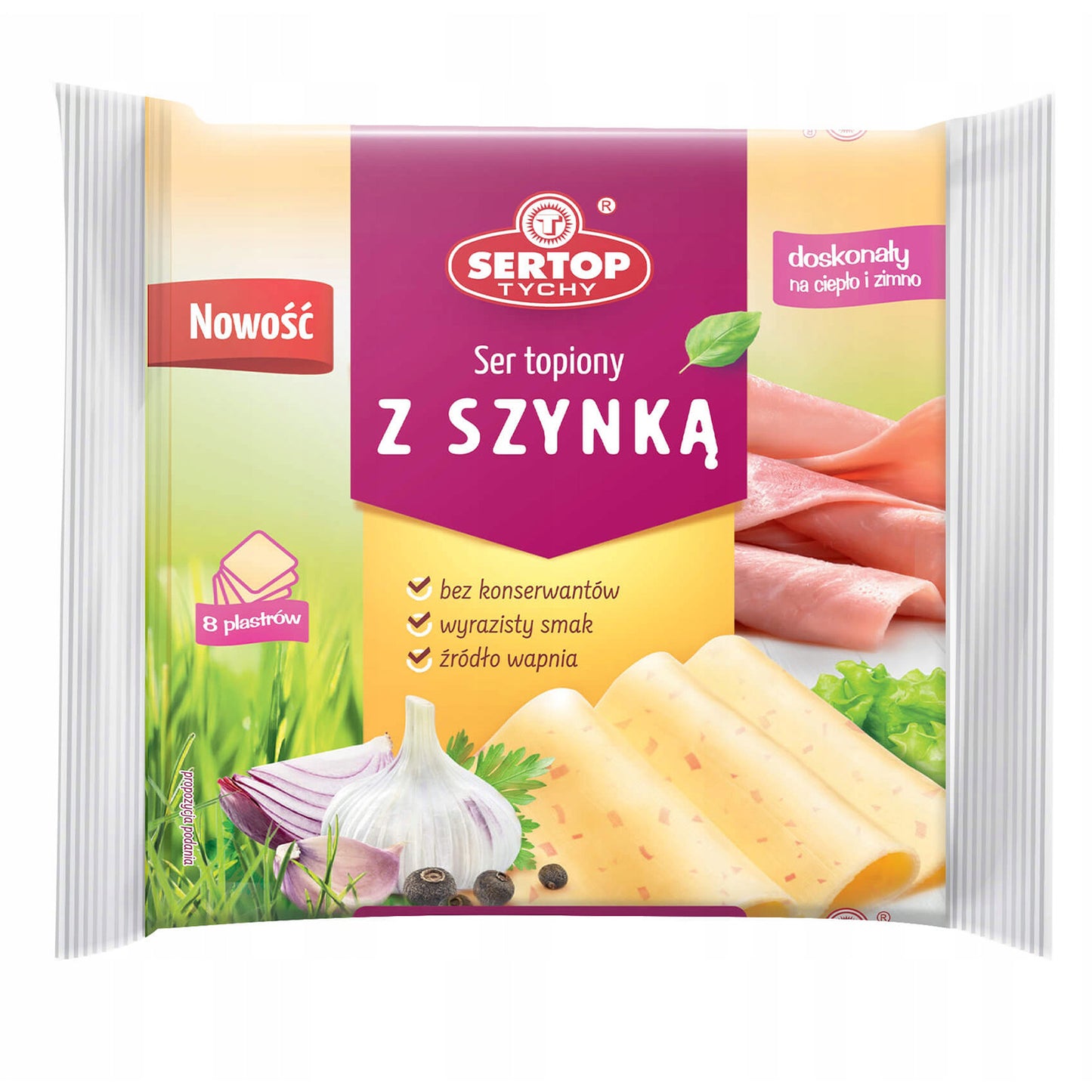 Ser z szynką plastry SERTOP 130g