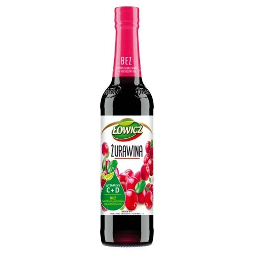 LOWICZ syrop zurawina 400ml