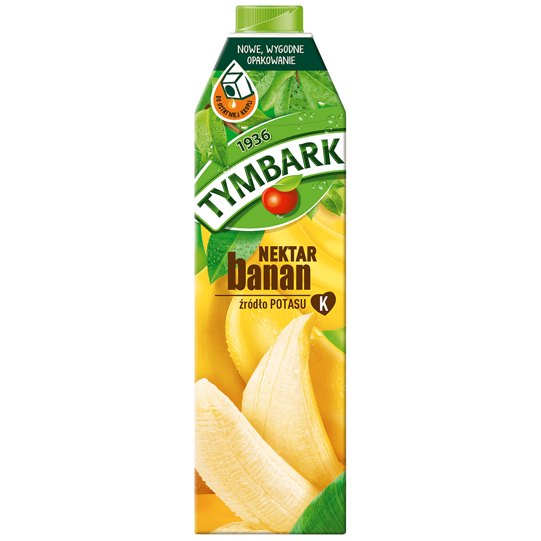 TYMBARK NEKTAR 1L BANAN KARTON