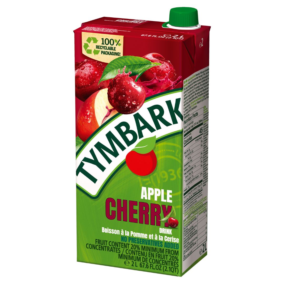 TYMBARK NAPÓJ JABŁKO WIŚNIA 2L
