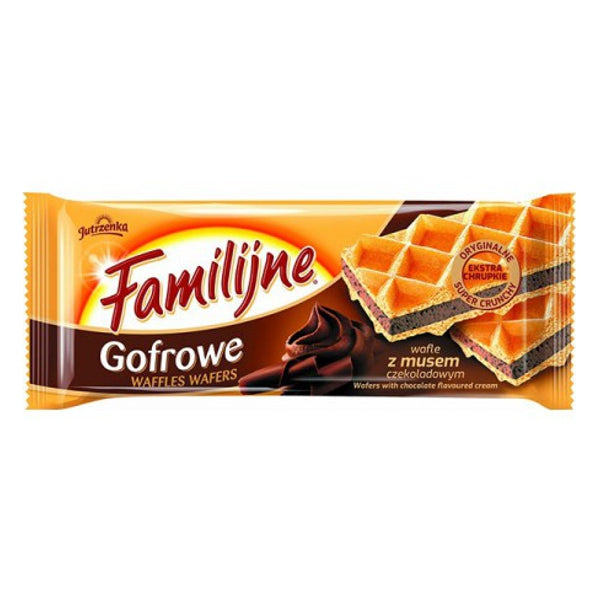 JUTRZENKA WAF.FAMILIJNE GOFER CZEKOLADA 130G