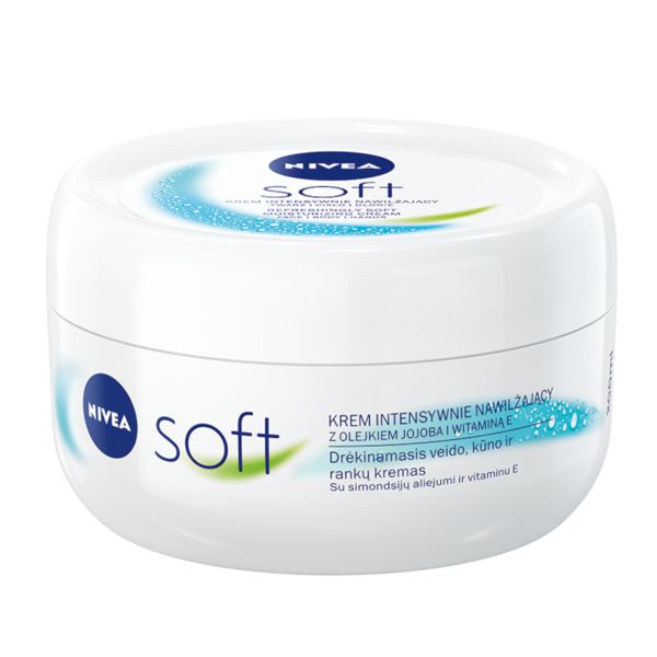 NIVEA KREM SOFT NAWILŻ. 200ML