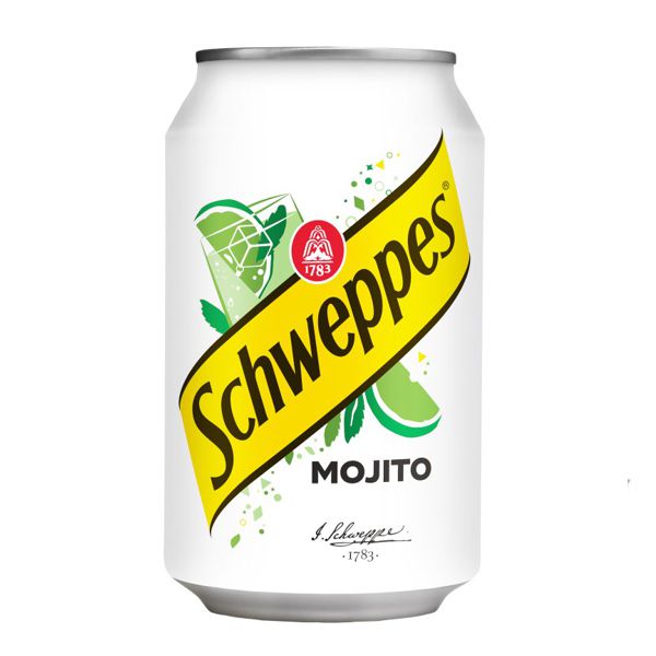 SCHWEPPES NAPÓJ BITTER MOJITO CAN 330ML