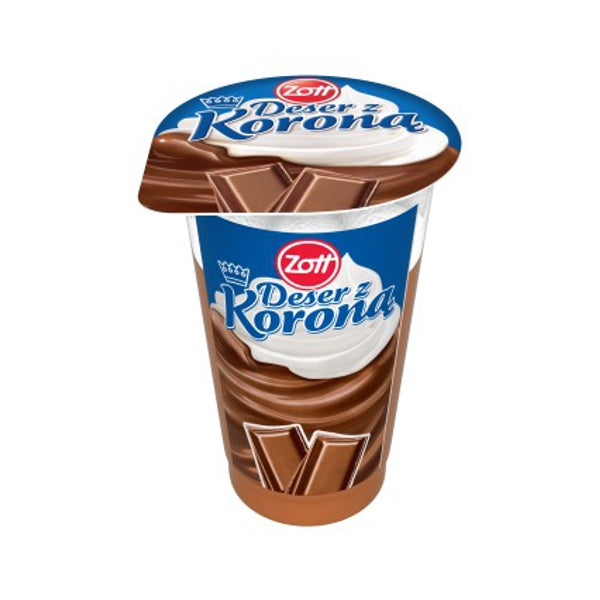 ZOTT KORONA DESER MLECZNY 175G CZEKOLADA